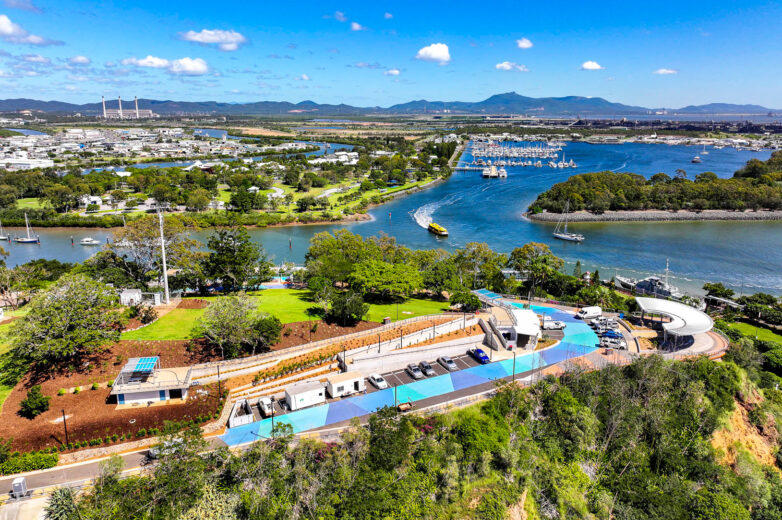 Photo from Auckland Hill Outlook, Gladstone.